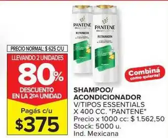 Carrefour Market Shampoo Acondicionador V Tipos Essentials oferta