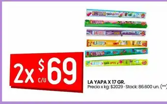 Changomas Golosinas la yapa oferta