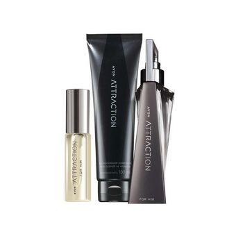 Avon Set x3 attraction him oferta