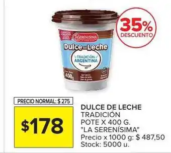 Carrefour Dulce De Leche Tradición Pote oferta