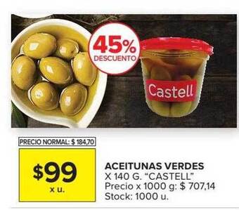 Carrefour Aceitunas Verdes oferta