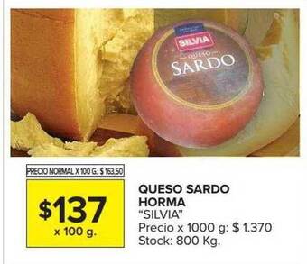Carrefour Queso Sardo Horma oferta