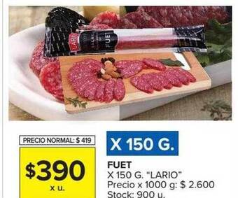 Carrefour Fuet oferta