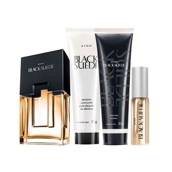Avon Set x3 black suede oferta