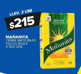 Carrefour Maxi Yerba mate mañanita x 500g oferta
