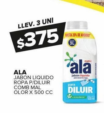 Carrefour Maxi Jabón líquido ala x 500cc oferta
