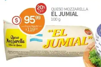 Alvear El Jumial Queso Mozzarella 100 g oferta