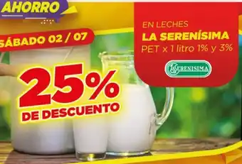 Makro La Serenísima En Leches PET x 1 litro oferta