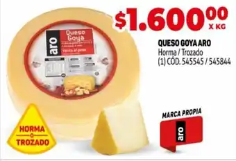Makro Goya Aro Queso oferta