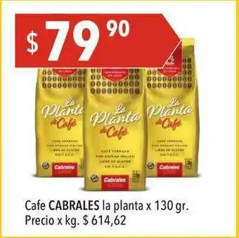 Cafe Cabrales La Planta x130 gr