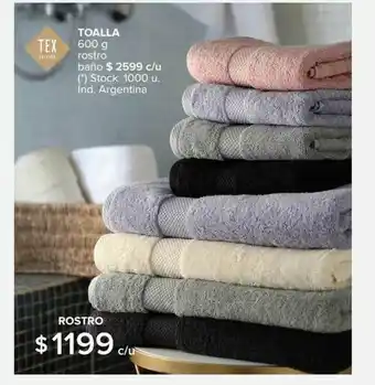 Carrefour Maxi Tex Home Toalla 600 g oferta