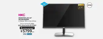 Carrefour Maxi HKC Monitor LED 24 oferta