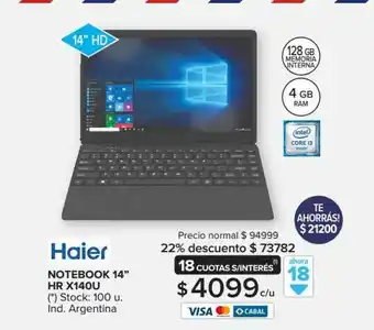 Haier Notebook 14
