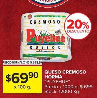 Carrefour Market Queso Cremoso Horma oferta