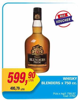 Maxiconsumo Whisky Blenders oferta