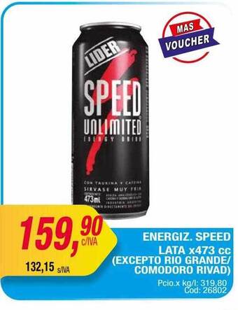 Maxiconsumo Energiz Speed oferta