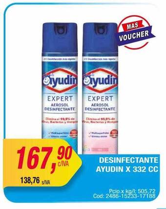 Maxiconsumo Desinfectante Ayudin oferta