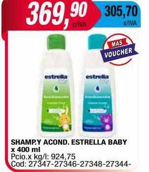 Maxiconsumo Shamp Y Acond Estrella Baby oferta