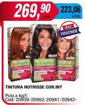 Maxiconsumo Tintura Nutrisse Cor Int oferta