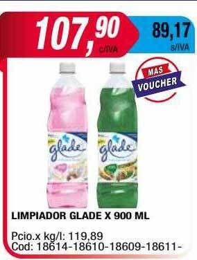 Maxiconsumo Limpiador Glade oferta