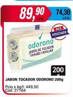 Maxiconsumo Jabon Tocador Odorono oferta