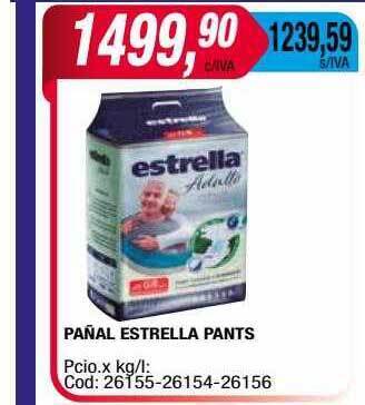 Maxiconsumo Pañal Estrella Pants oferta