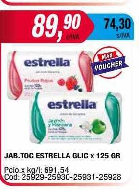 Maxiconsumo Jab Toc Estrella Glic oferta