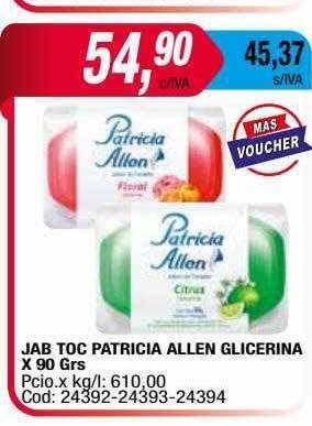 Maxiconsumo Jab Toc Patricia Allen Glicerina oferta