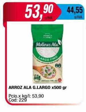 Maxiconsumo Arroz Ala G Largo oferta