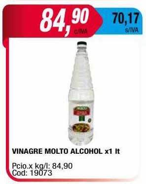 Maxiconsumo Vinagre Molto Alcohol oferta