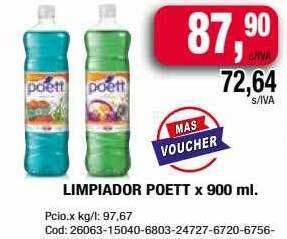 Maxiconsumo Limpiador Poett oferta