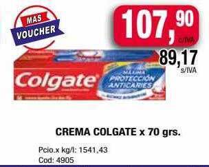 Maxiconsumo Crema Colgate oferta
