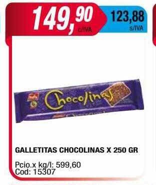 Maxiconsumo Galletitas Chocolinas oferta