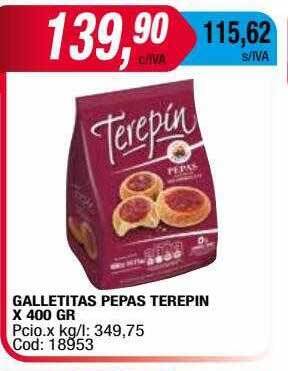 Maxiconsumo Galletitas Pepas Terepin oferta