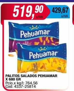Maxiconsumo Palitos Salados Pehuamar oferta