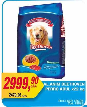 Maxiconsumo Al Anim Beethoven Perro Adul oferta