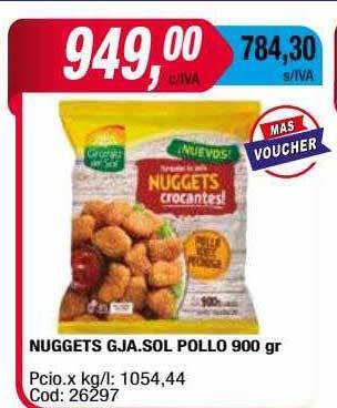Maxiconsumo Nuggets Gja Sol Pollo oferta