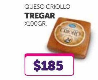 La Gallega Supermercados Queso Criollo Tregar oferta