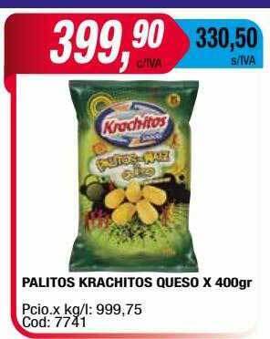 Maxiconsumo Palitos Krachitos Queso oferta
