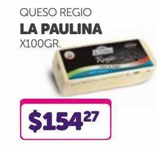 La Gallega Supermercados Queso Regio La Paulina oferta