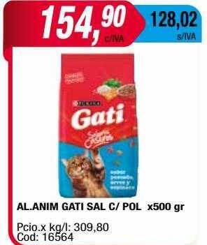 Maxiconsumo Al Anim Gati Sal C Pol oferta