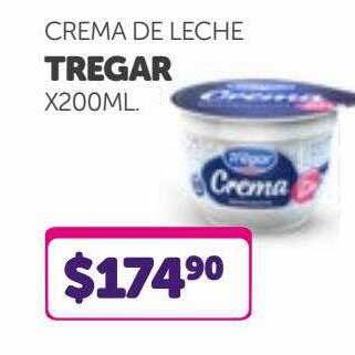 La Gallega Supermercados Crema De Leche Tregar oferta