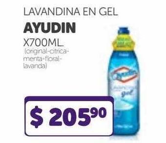 La Gallega Supermercados Lavandina En Gel Ayudin oferta