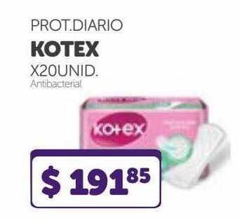 La Gallega Supermercados Prot.diario Kotex Antibacterial oferta