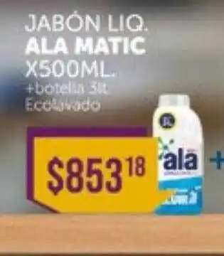 La Gallega Supermercados Jabón Liq. Ala Matic X500ml oferta