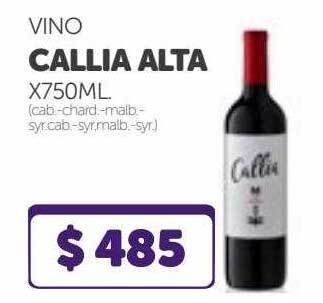 La Gallega Supermercados Vino Callia Alta oferta