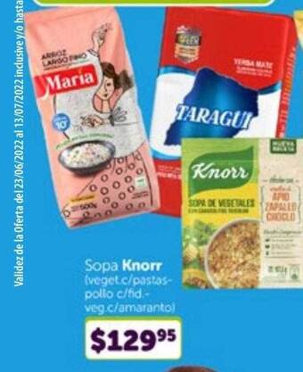 La Gallega Supermercados Sopa Knorr oferta