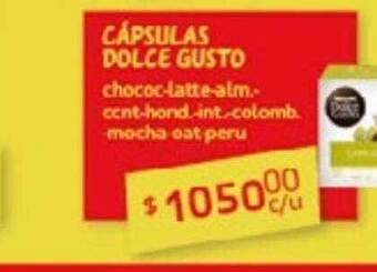 La Gallega Supermercados Cápsulas Dolce Gusto oferta