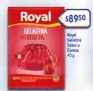 La Gallega Supermercados Royal Gelatina Sabor A Cereza oferta
