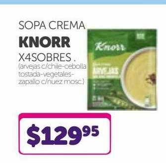 La Gallega Supermercados Sopa Crema Knorr oferta